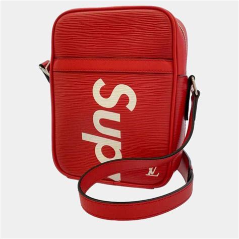 red supreme louis vuitton messenger bags|Louis Vuitton supreme bandouliere.